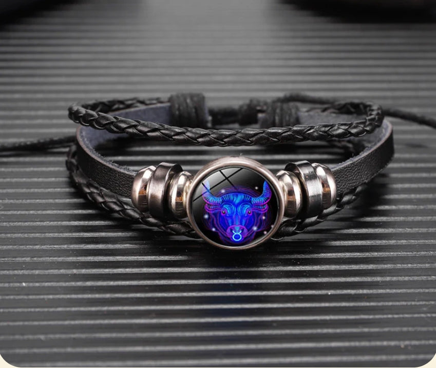 Young & Forever™ Zodiac Bracelet – All 12 Signs | Unisex Design for Men &amp; Women