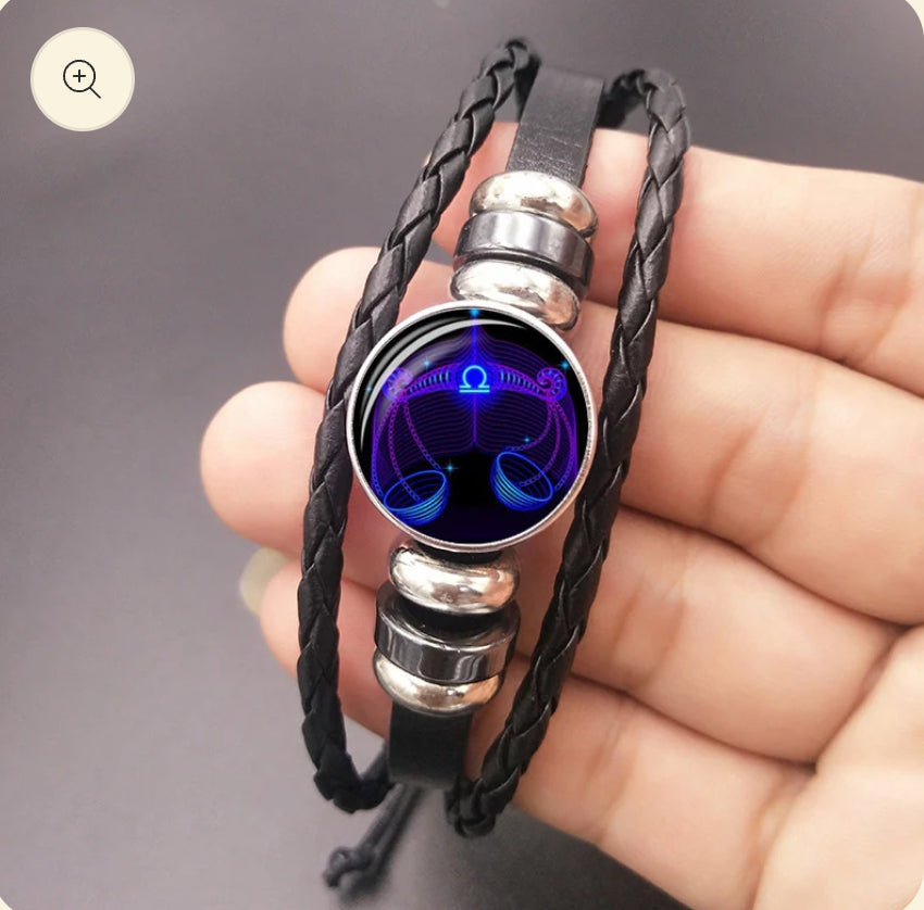 Young & Forever™ Zodiac Bracelet – All 12 Signs | Unisex Design for Men &amp; Women